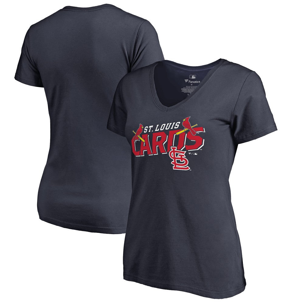 St. Louis Cardinals Women's The Cards Hometown T-Shirt - Navy T-shirts