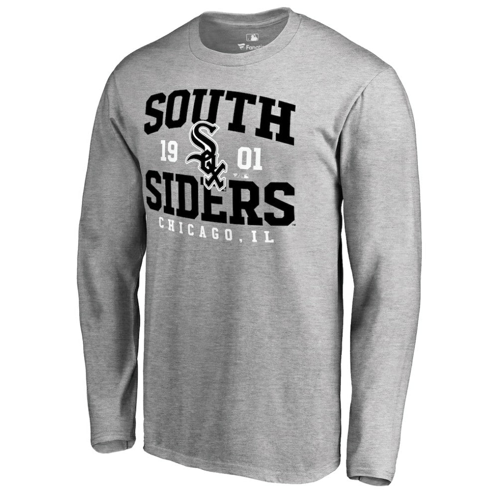 Chicago White Sox South Siders Hometown Long Sleeve T-Shirt - Ash T-shirts