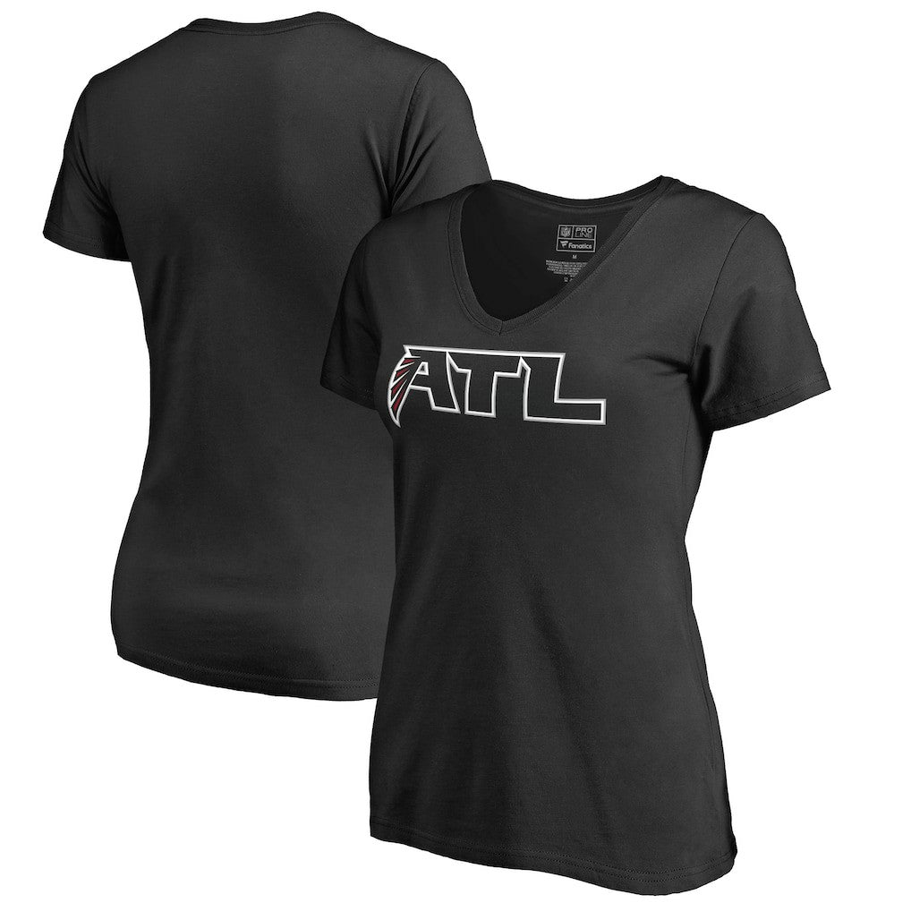 Atlanta Falcons Women's Alternate Logo T-Shirt Black