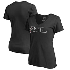 Atlanta Falcons Women's Alternate Logo T-Shirt Black