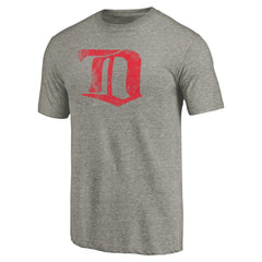 NHL Detroit Red Wings Throwback Logo 1926-1927 Tri-Blend T-Shirt - Ash