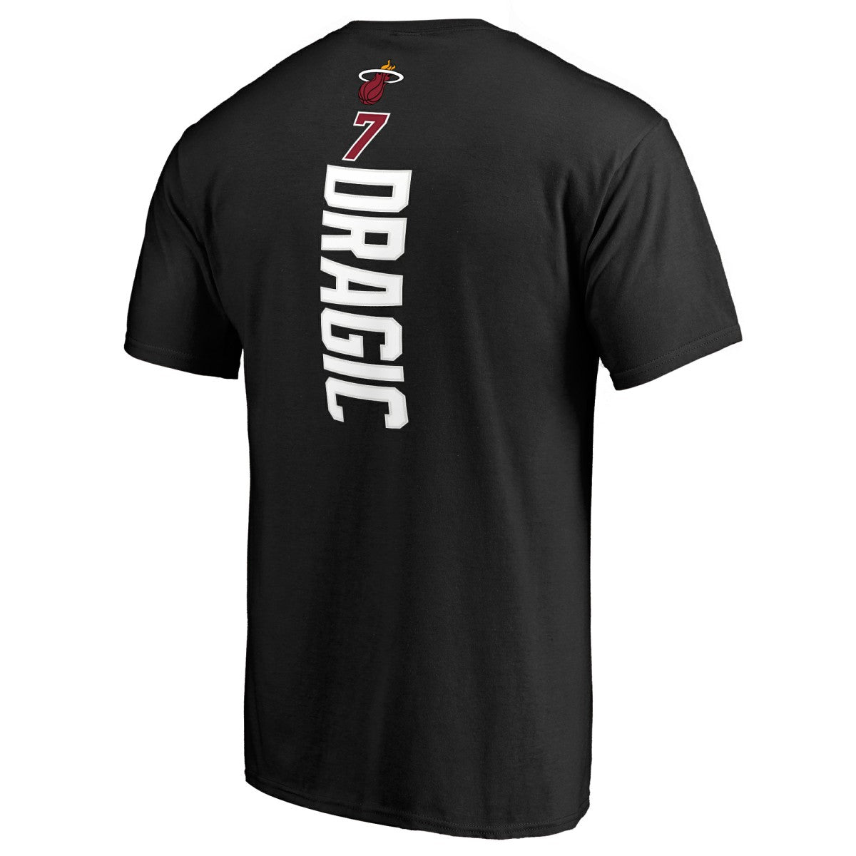 Goran Dragic Miami Heat Backer T-Shirt Black