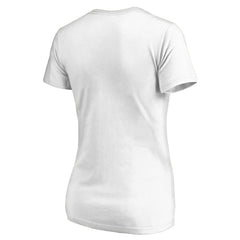 NHL Philadelphia Flyers Women's Whiteout V-Neck T-Shirt - White