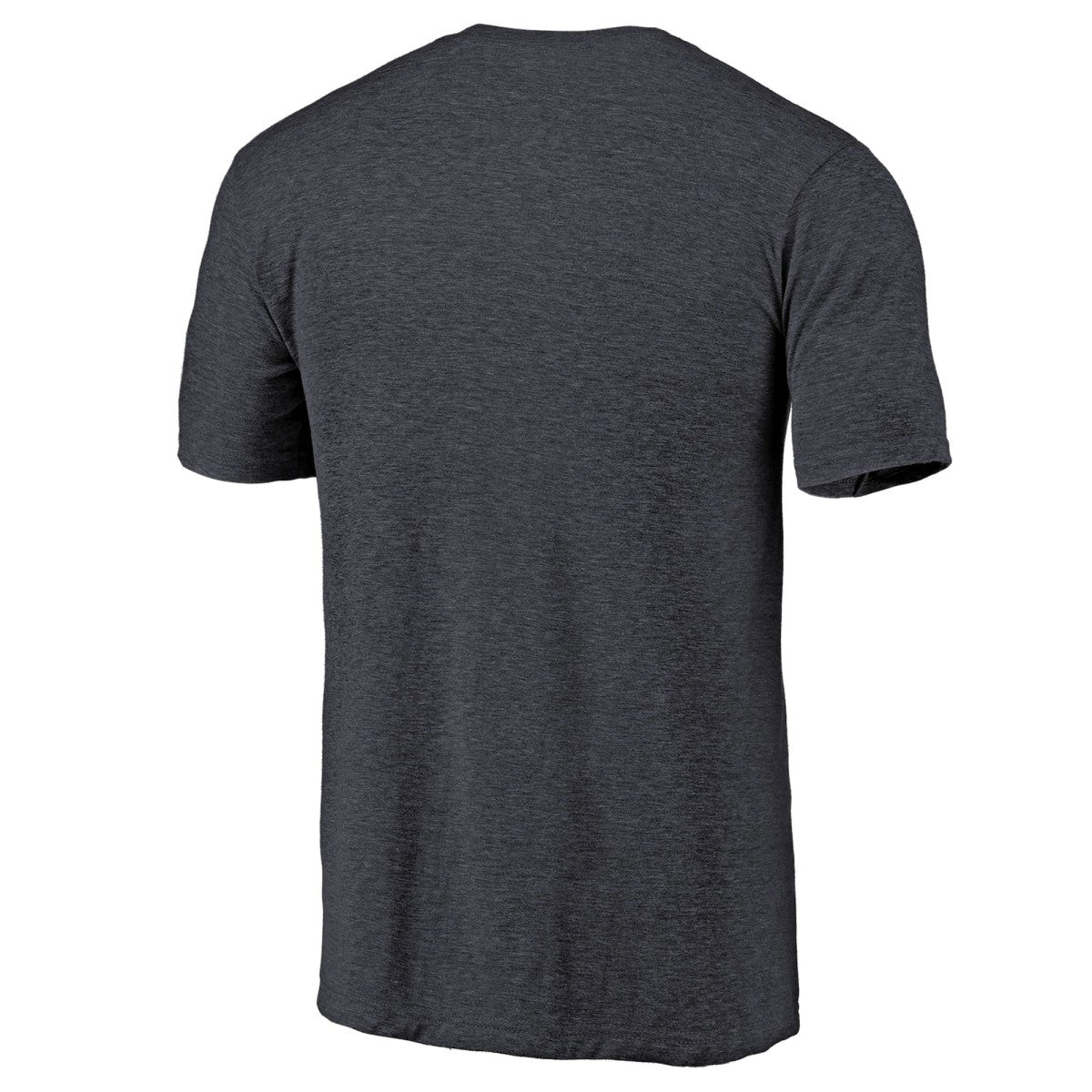 Memphis Grizzlies Distressed Team Logo Tri-Blend T-Shirt Heather Navy