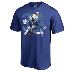 NHL Auston Matthews Toronto Maple Leafs Core Player T-Shirt - Royal
