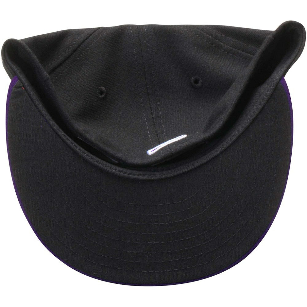 Colorado Rockies New Era Authentic Collection ON Field 59FIFTY Structured Hat - Black/Purple Hats