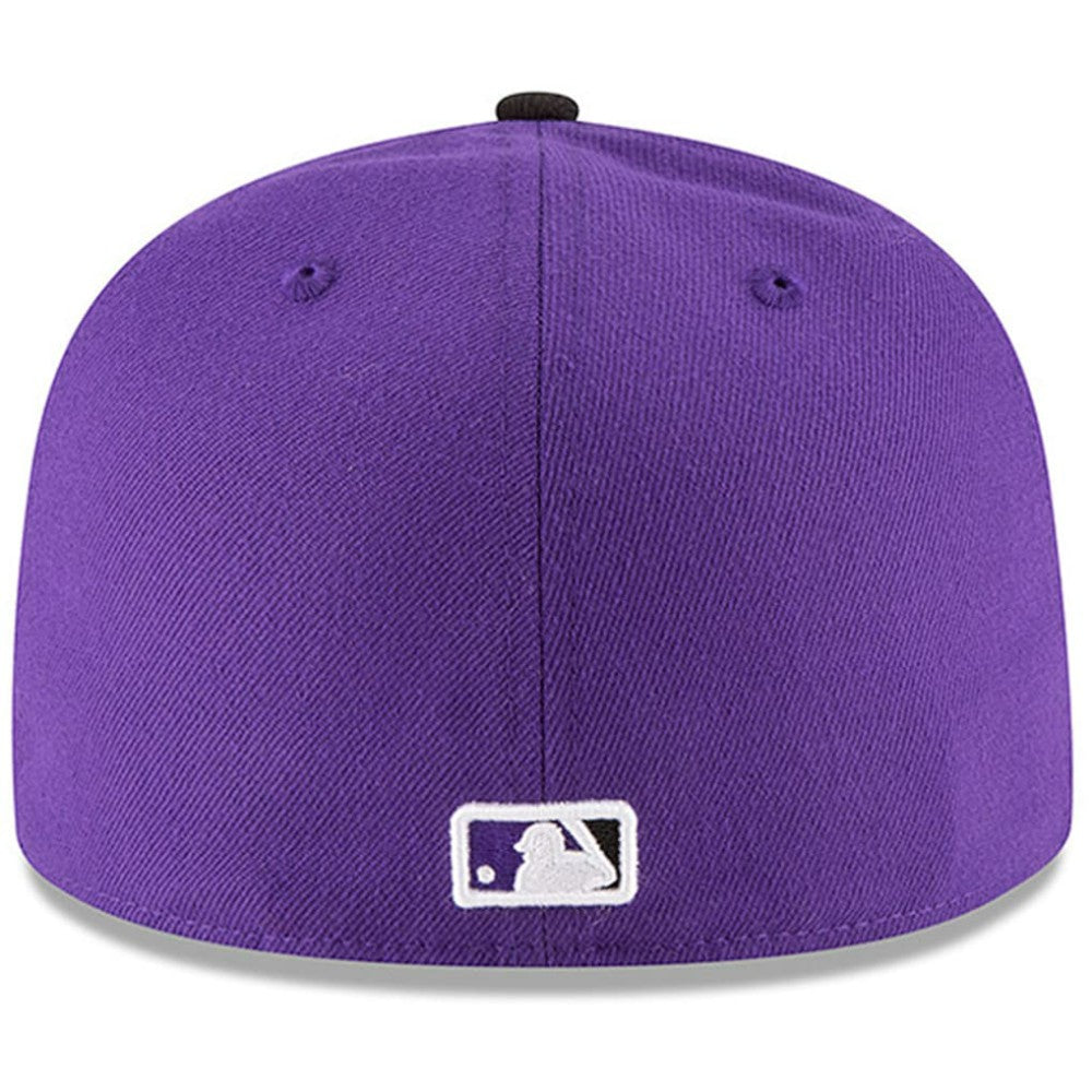 Colorado Rockies New Era Authentic Collection ON Field 59FIFTY Structured Hat - Purple Hats