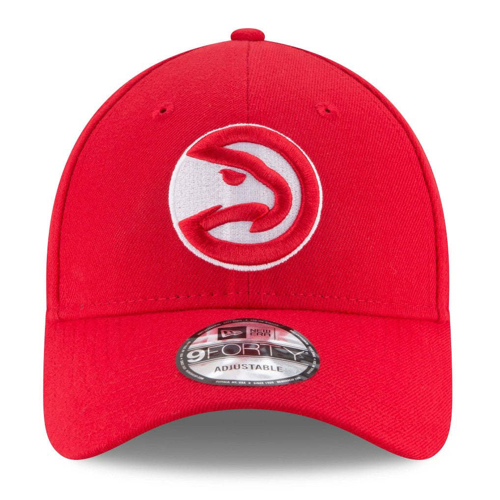 Atlanta Hawks Team Color 9FORTY Adjustable Hat Red