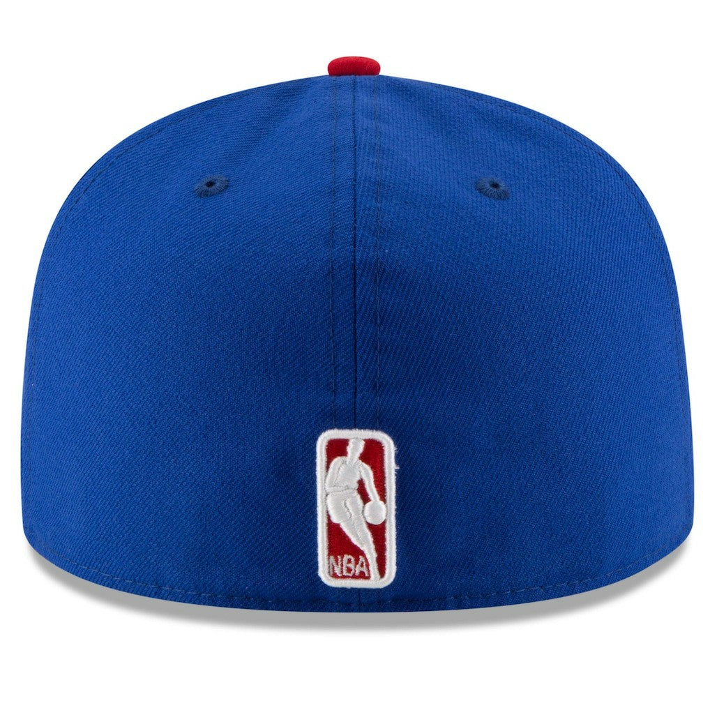 Philadelphia 76ers Team Color 2Tone 59FIFTY Fitted Hat Royal/Red