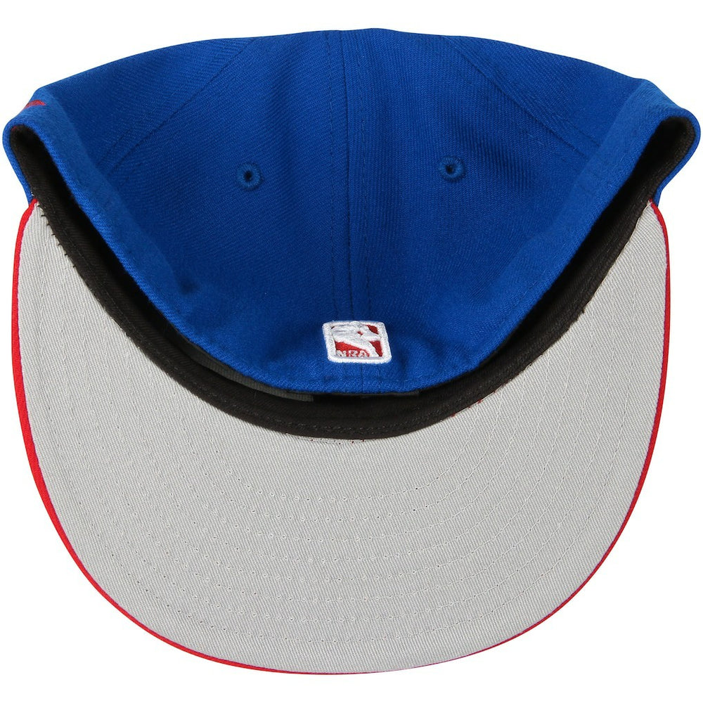 Philadelphia 76ers Team Color 2Tone 59FIFTY Fitted Hat Royal/Red
