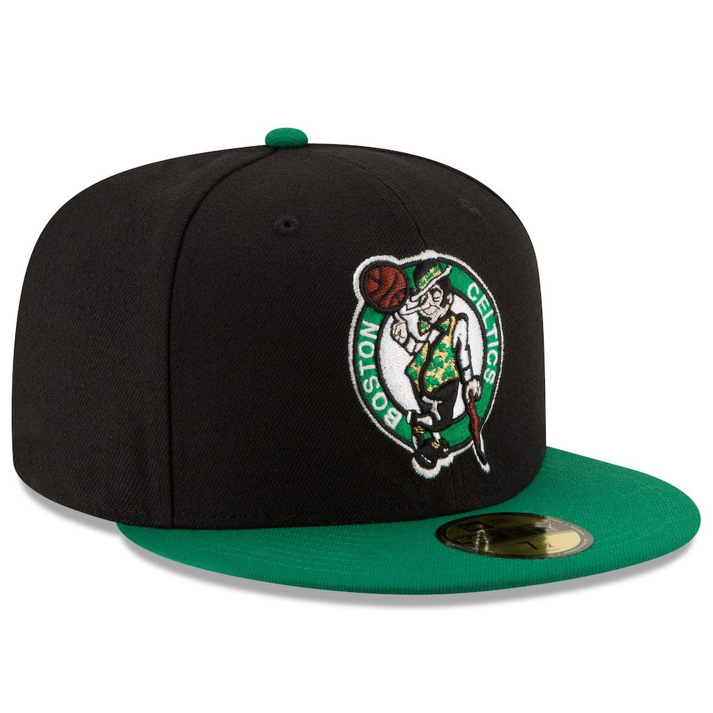 Boston Celtics Team Color 2Tone 59FIFTY Fitted Hat Black/Green