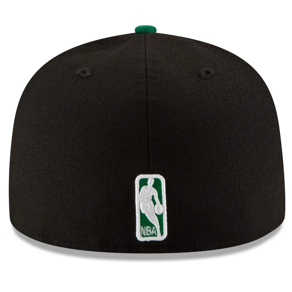 Boston Celtics Team Color 2Tone 59FIFTY Fitted Hat Black/Green