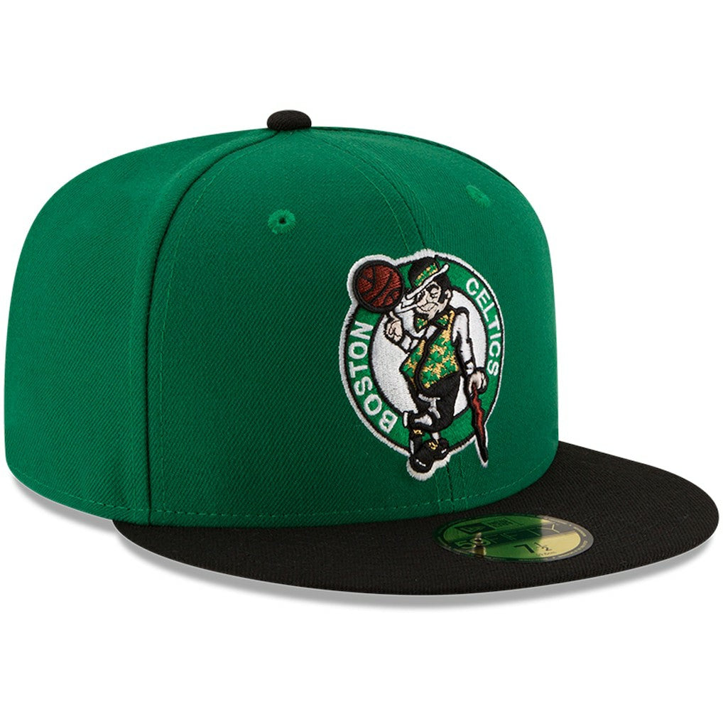 Boston Celtics Team Color 2Tone 59FIFTY Fitted Hat Green/Black