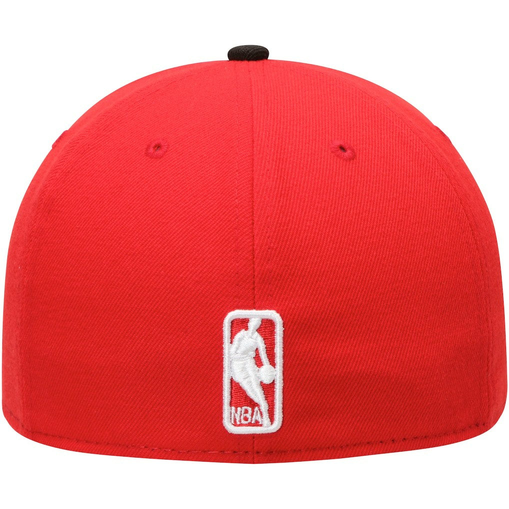 Atlanta Hawks Team Color 2Tone 59FIFTY Fitted Hat Red/Black