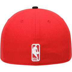 Atlanta Hawks Team Color 2Tone 59FIFTY Fitted Hat Red/Black