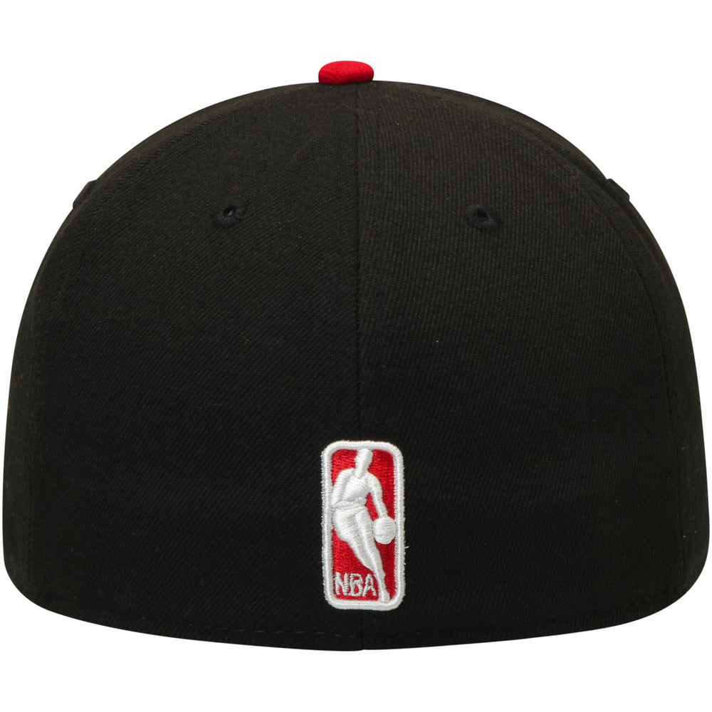 Miami Heat Team Color 2Tone 59FIFTY Fitted Hat Black/Red