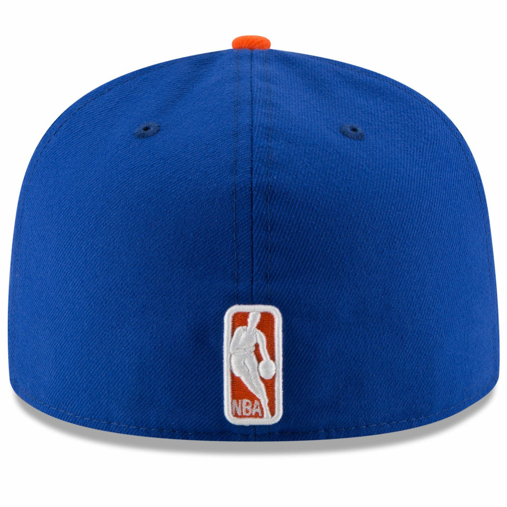 New York Knicks Team Color 2Tone 59FIFTY Fitted Hat Royal/Orange
