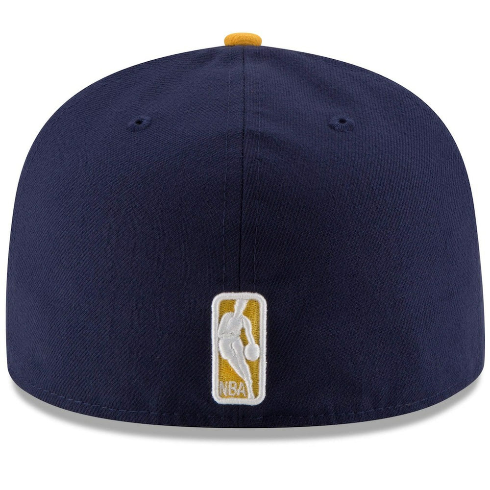 Indiana Pacers Team Color 2Tone 59FIFTY Fitted Hat Navy/Yellow