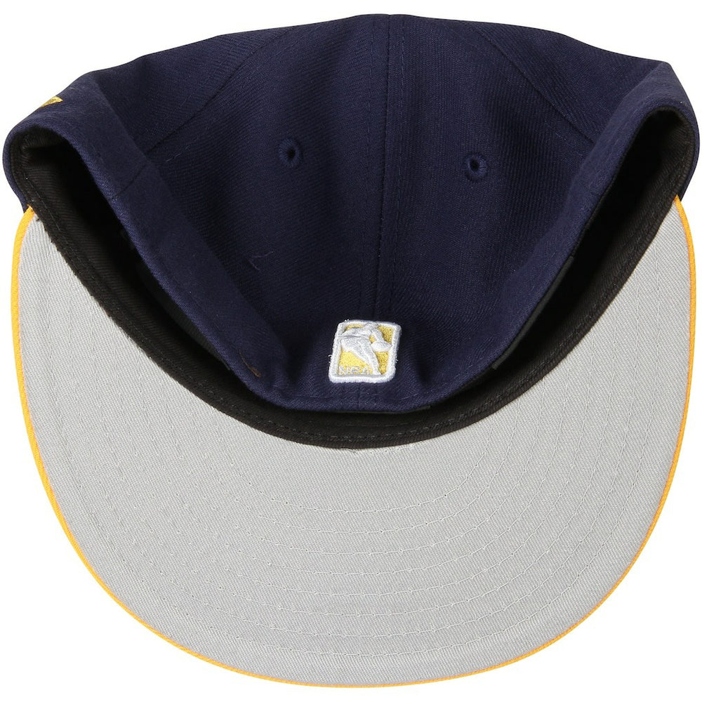 Indiana Pacers Team Color 2Tone 59FIFTY Fitted Hat Navy/Yellow