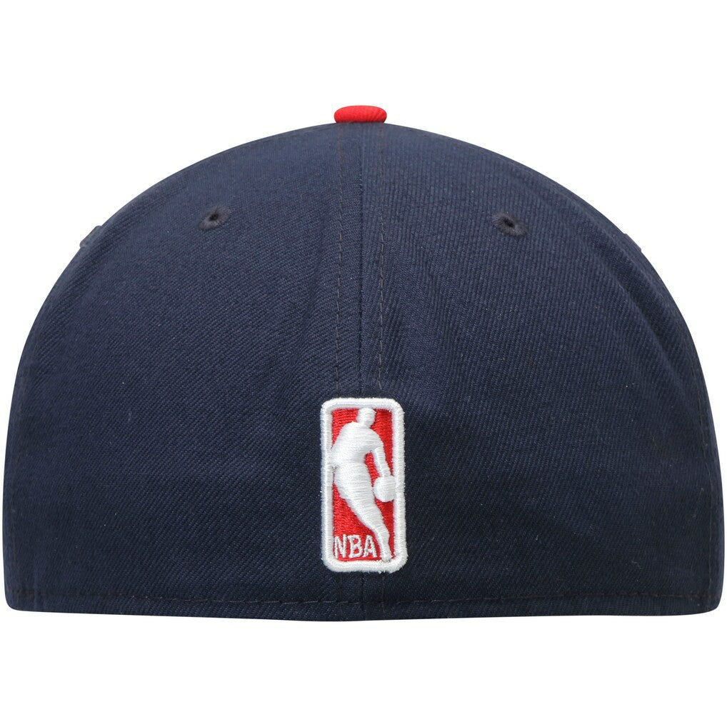 New Orleans Pelicans Team Color 2Tone 59FIFTY Fitted Hat Navy/Red