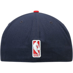 New Orleans Pelicans Team Color 2Tone 59FIFTY Fitted Hat Navy/Red