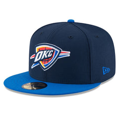 Oklahoma City Thunder Team Color 2Tone 59FIFTY Fitted Hat Navy/Royal