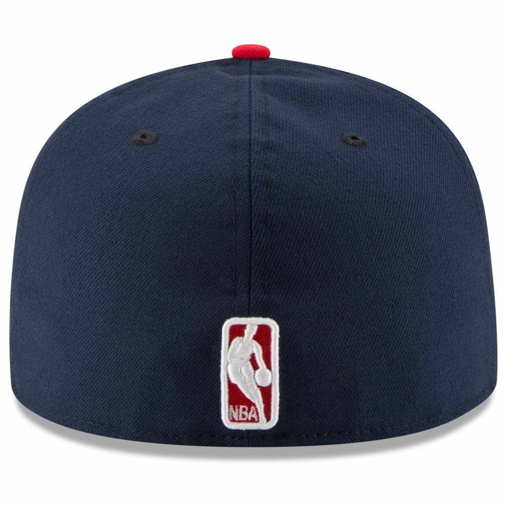 Washington Wizards Team Color 2Tone 59FIFTY Fitted Hat Navy/Red