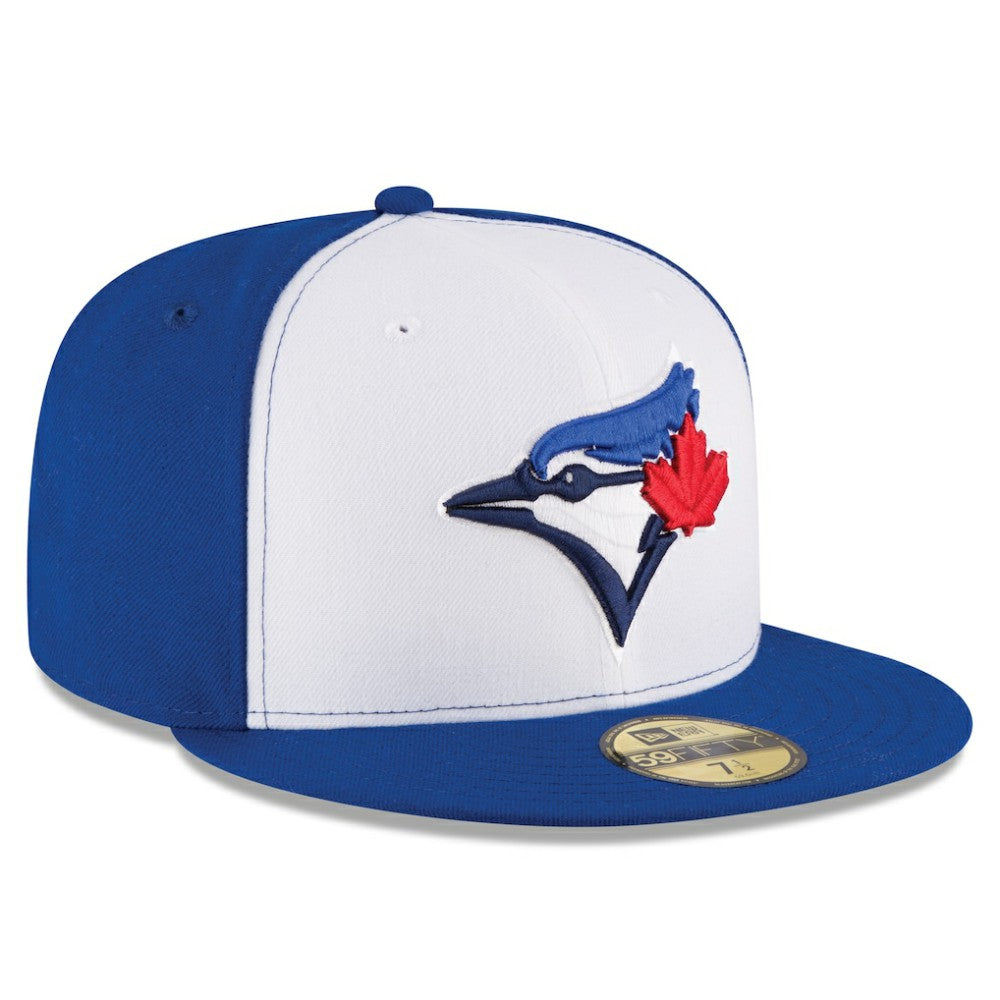 Toronto Blue Jays New Era 2017 Authentic Collection On-Field 59FIFTY Fitted Hat - White/Royal Hats