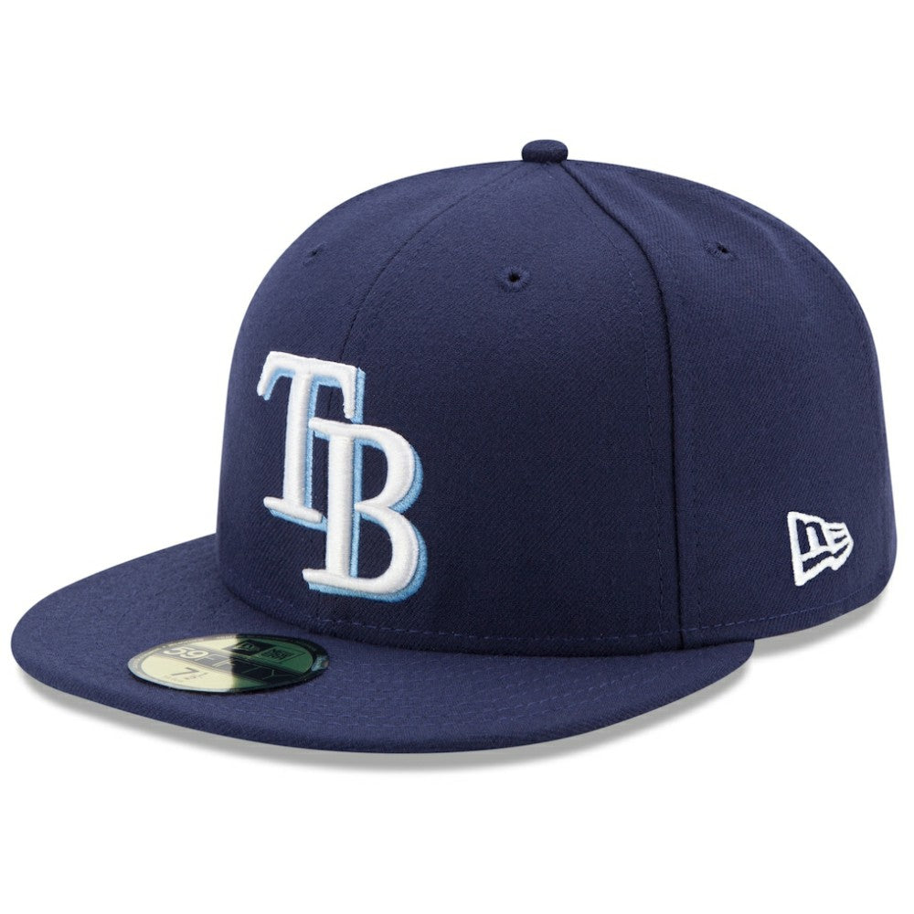 Tampa Bay Rays New Era Game Authentic Collection On-Field 59FIFTY Fitted Hat - Navy Hats