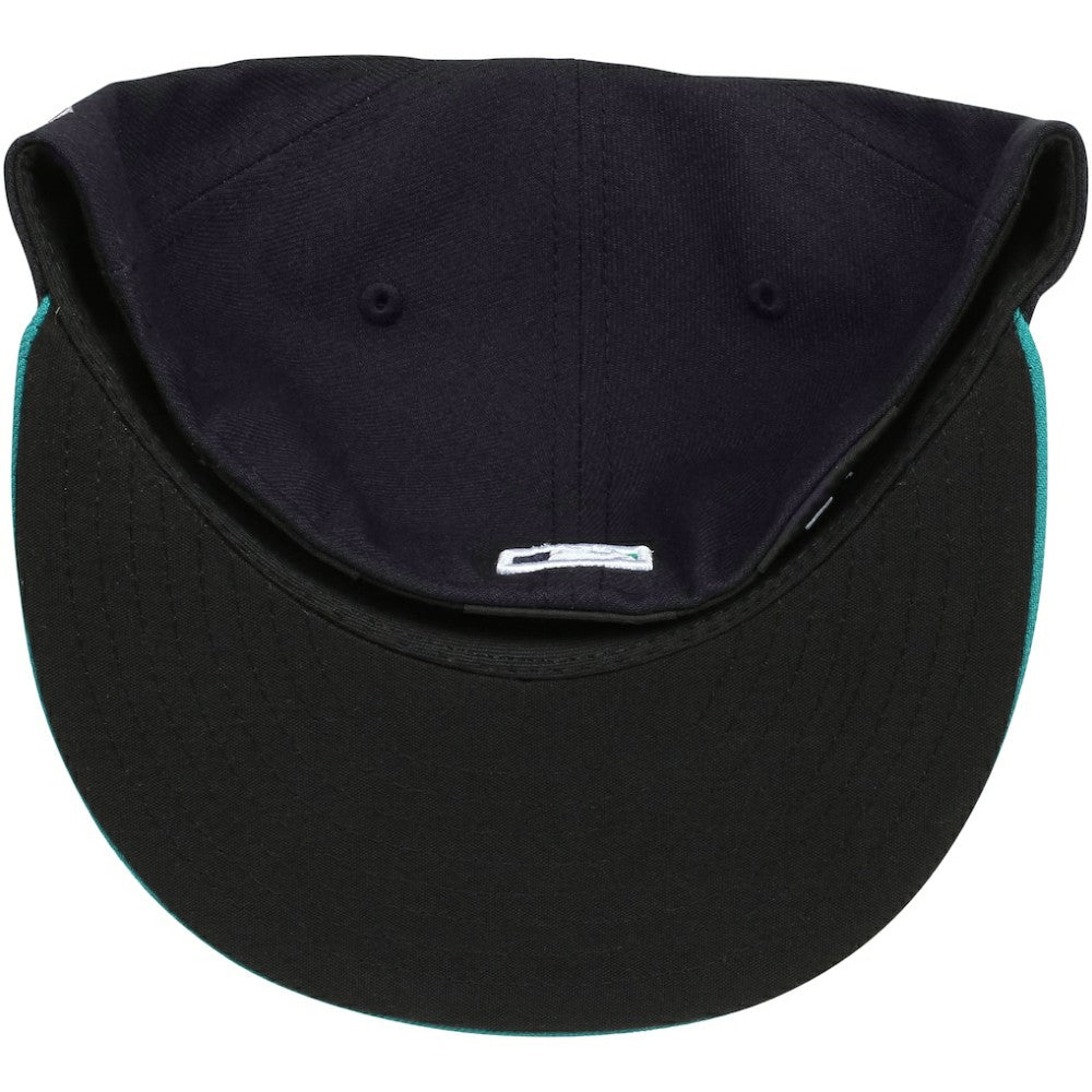 Seattle Mariners New Era Alternate Authentic Collection On Field 59FIFTY Fitted Hat - Navy/Teal Hats