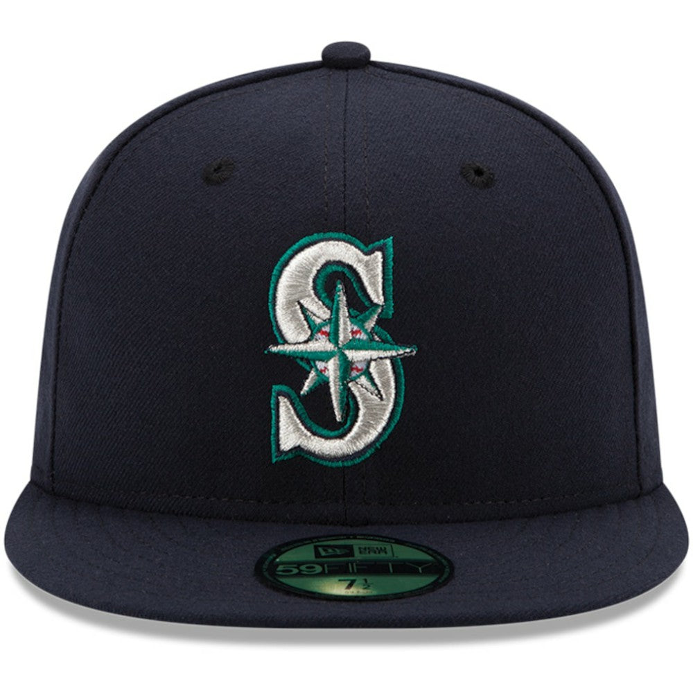 Seattle Mariners New Era Authentic Collection On Field 59FIFTY Fitted Hat - Navy Hats