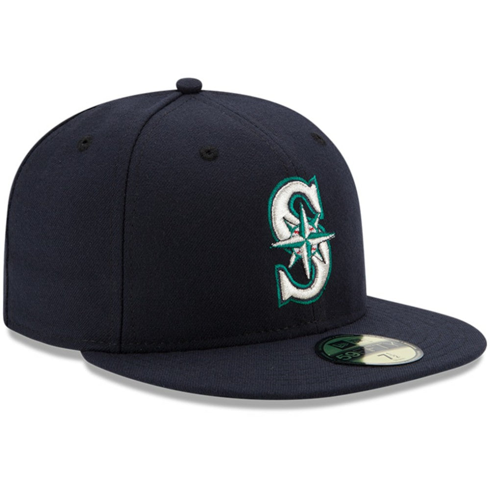 Seattle Mariners New Era Authentic Collection On Field 59FIFTY Fitted Hat - Navy Hats