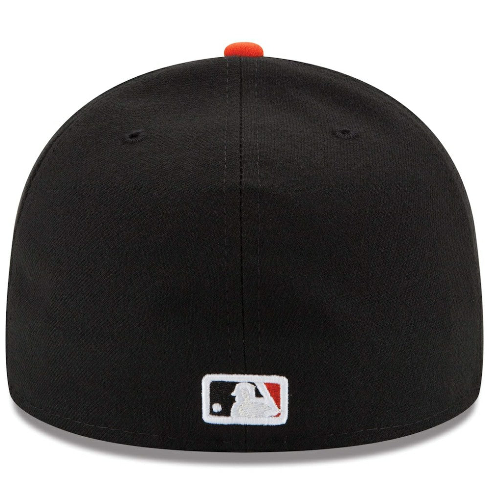 Baltimore Orioles New Era Alternate Authentic Collection On Field 59FIFTY Performance Fitted Hat - Black/Orange Hats