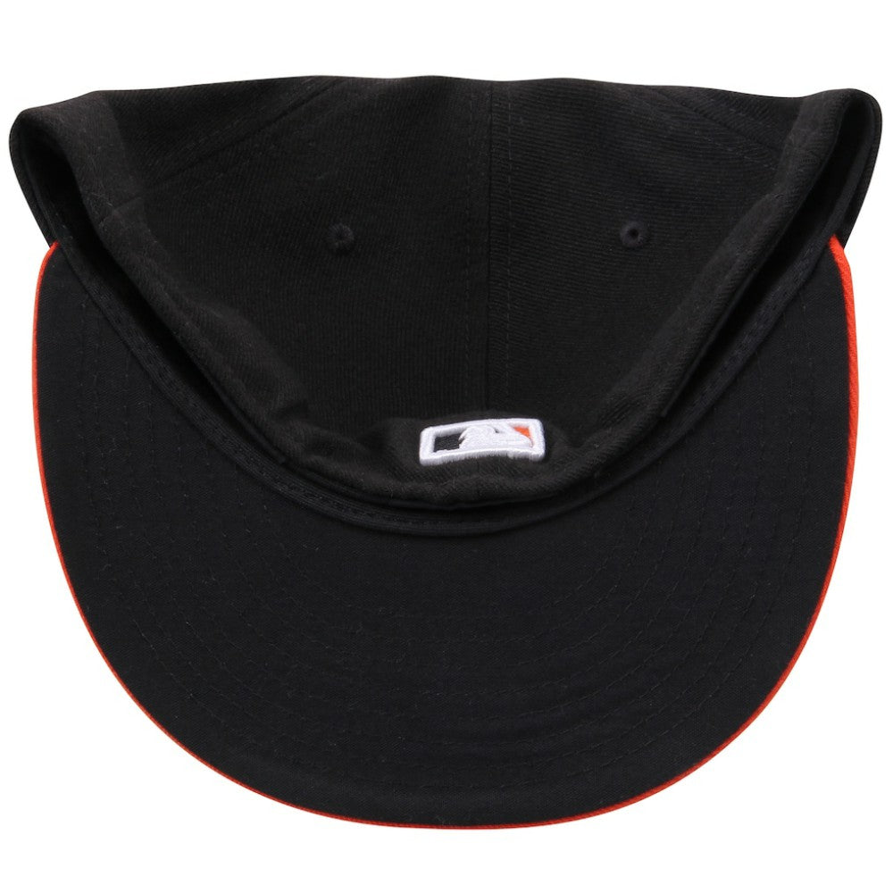 Baltimore Orioles New Era Home Authentic Collection On-Field 59FIFTY Fitted Hat - White/Orange Hats