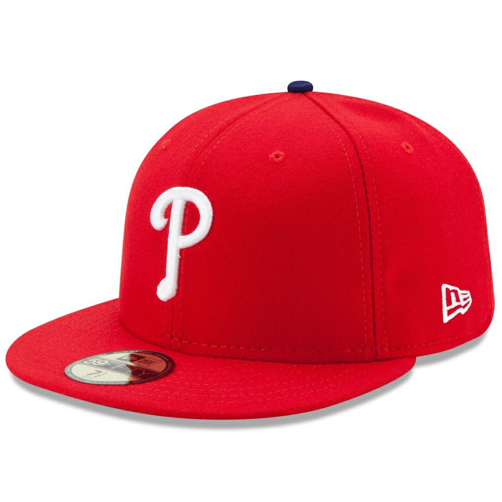Philadelphia Phillies New Era Game Authentic Collection On-Field 59FIFTY Fitted Hat - Red Hats