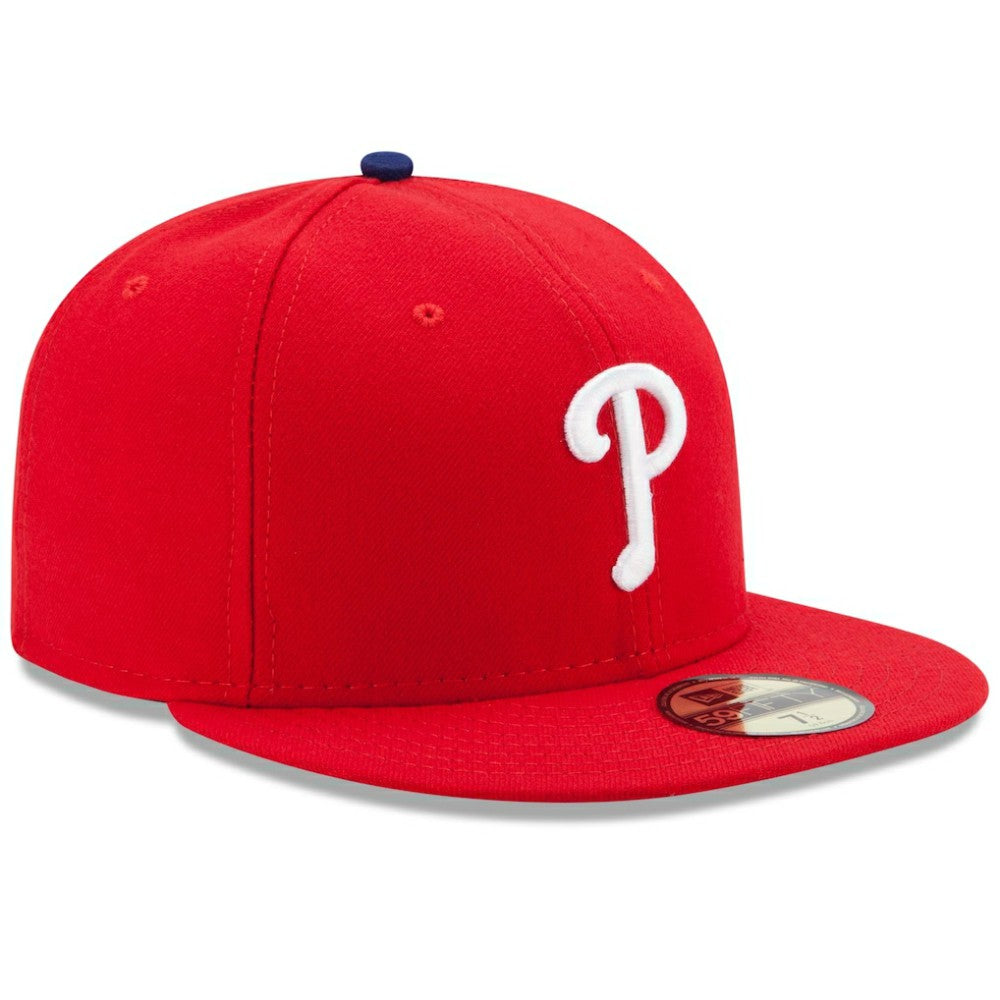 Philadelphia Phillies New Era Game Authentic Collection On-Field 59FIFTY Fitted Hat - Red Hats