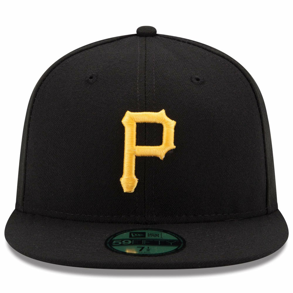 Pittsburgh Pirates New Era Game Authentic Collection On-Field 59FIFTY Fitted Hat - Black Hats