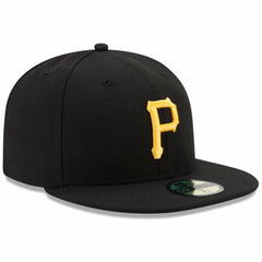 Pittsburgh Pirates New Era Game Authentic Collection On-Field 59FIFTY Fitted Hat - Black Hats
