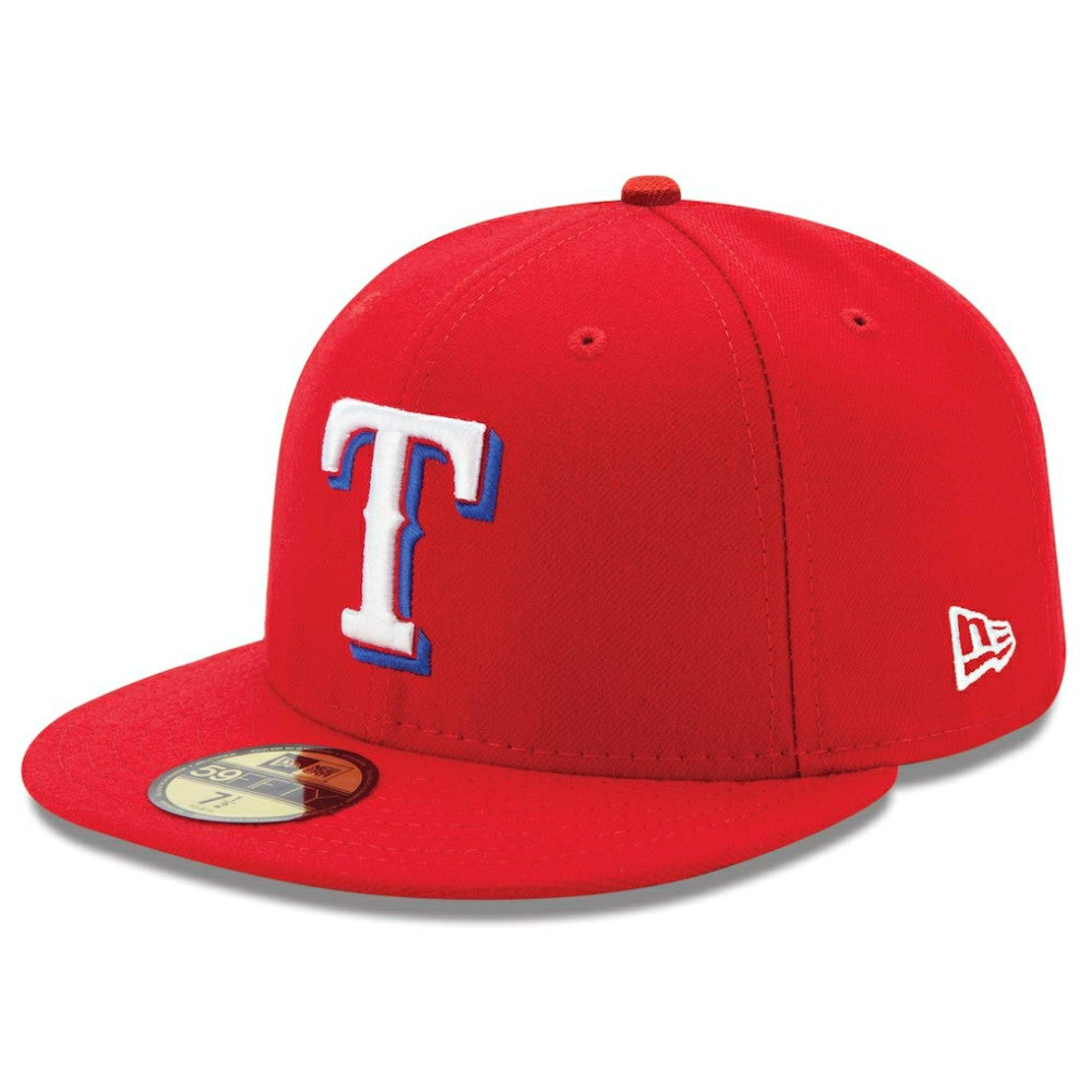 Texas Rangers New Era Alternate Authentic Collection On-Field 59FIFTY Fitted Hat - Red Hats