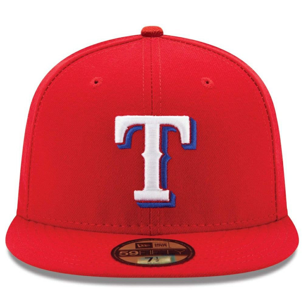 Texas Rangers New Era Alternate Authentic Collection On-Field 59FIFTY Fitted Hat - Red Hats