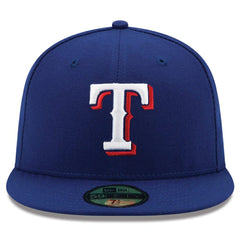 Texas Rangers New Era Game Authentic Collection On-Field 59FIFTY Fitted Hat - Royal Hats