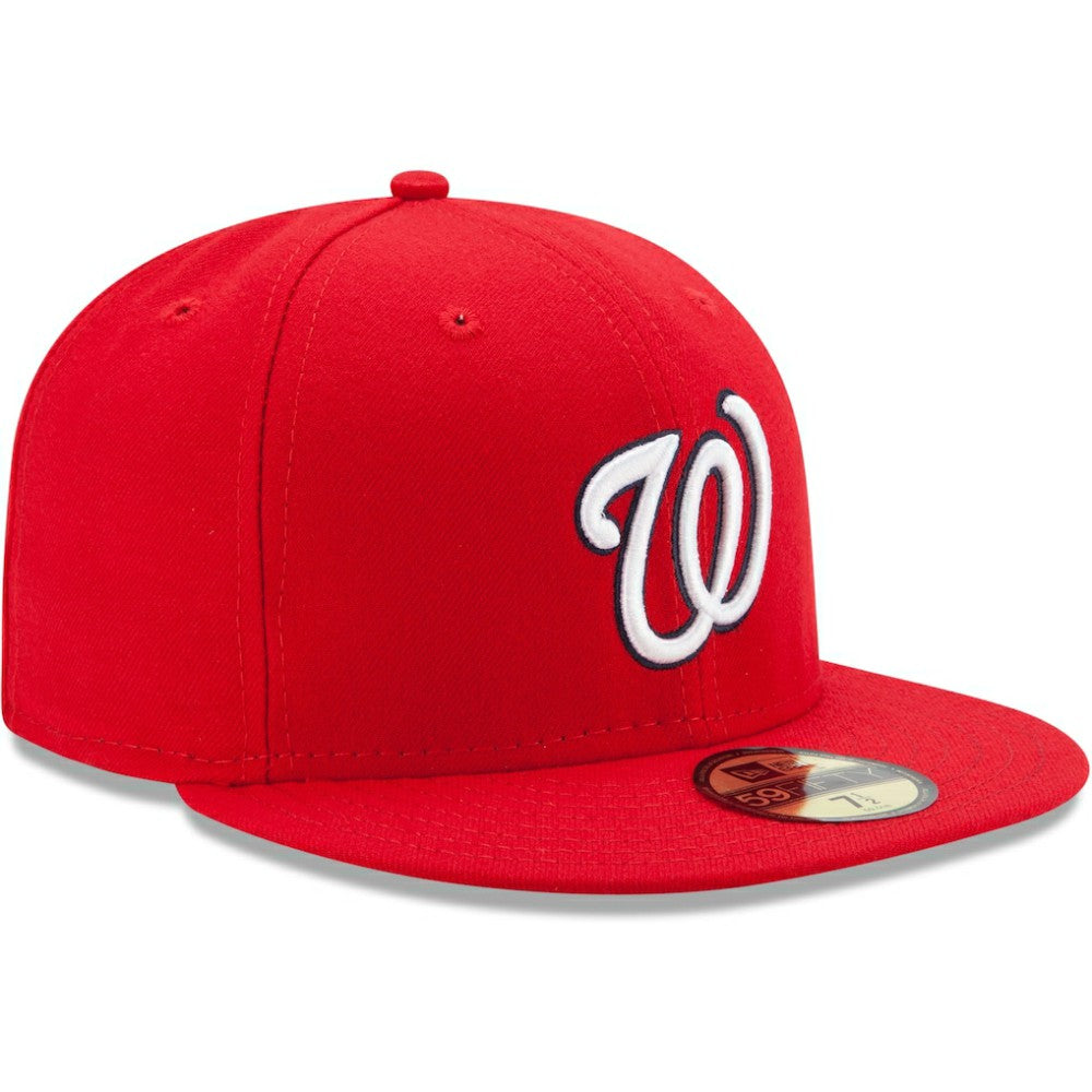 Washington Nationals New Era Game Authentic Collection On-Field 59FIFTY Fitted Hat - Red Hats