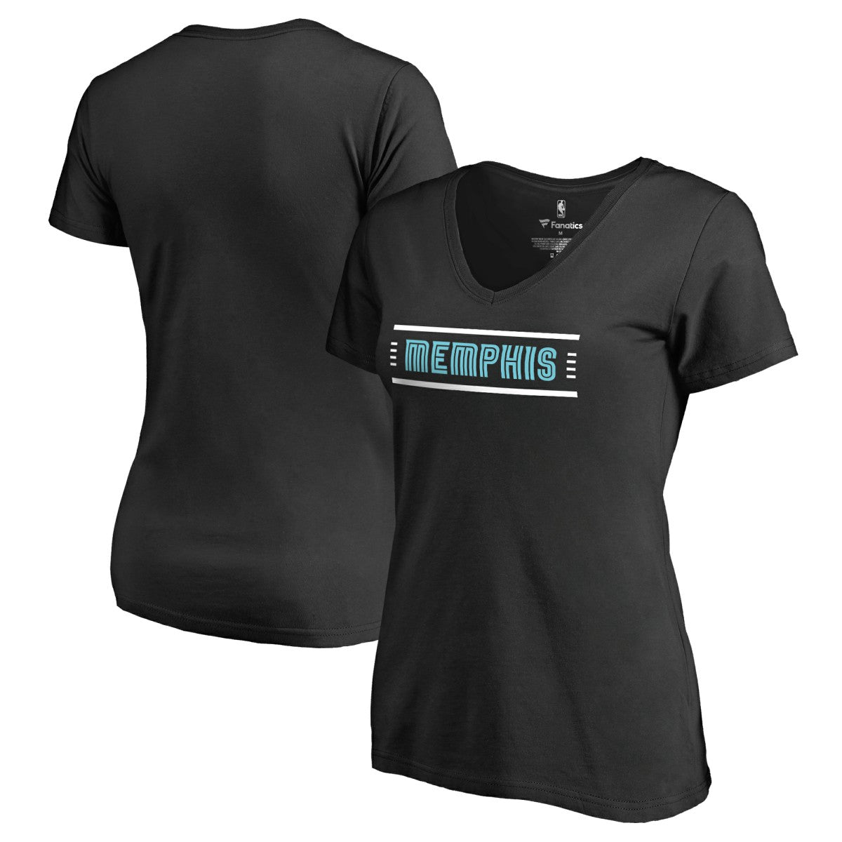 Memphis Grizzlies Women's Pride T-Shirt Black