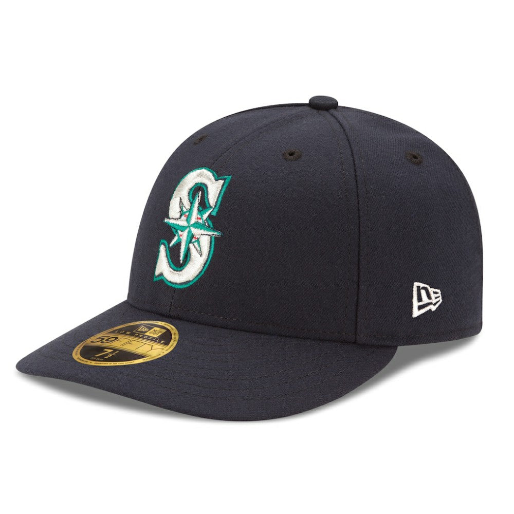 Seattle Mariners New Era Authentic Collection On Field Low Profile Game 59FIFTY Fitted Hat - Navy Hats