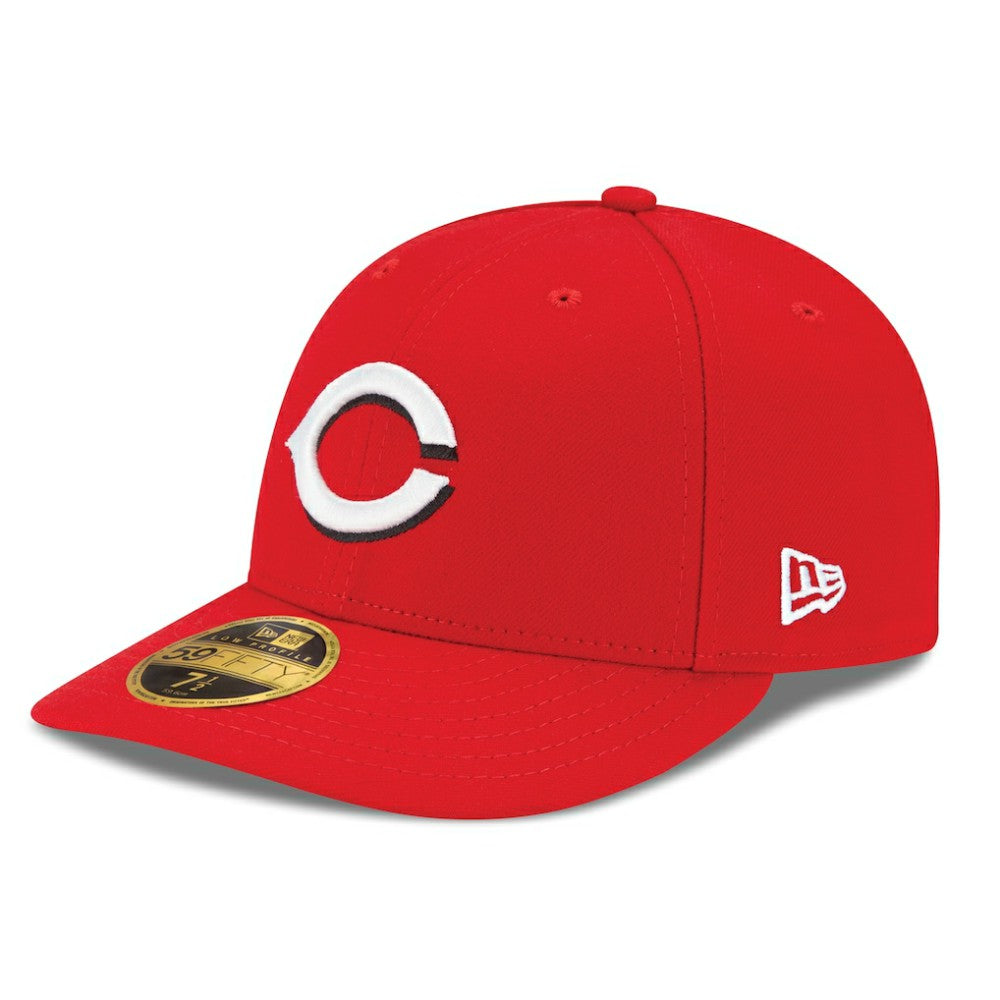Cincinnati Reds New Era Authentic Collection On Field Low Profile Home 59FIFTY Fitted Hat - Red Hats