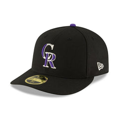 Colorado Rockies New Era Game Authentic Collection On-Field Low Profile 59FIFTY Fitted Hat - Black Hats