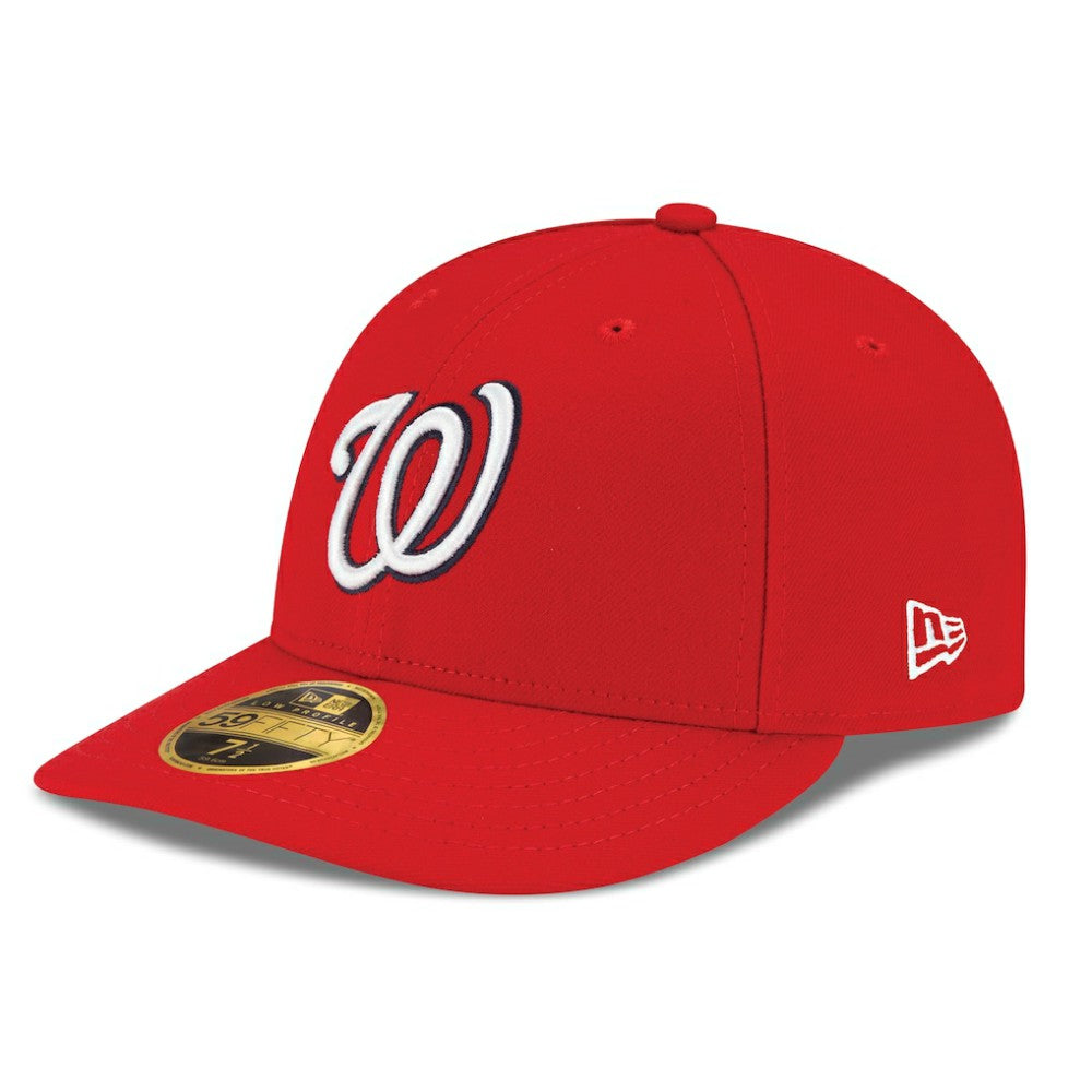 Washington Nationals New Era Game Authentic Collection On-Field Low Profile 59FIFTY Fitted Hat - Red Hats