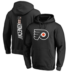 NHL Travis Konecny Philadelphia Flyers Backer Pullover Hoodie - Black