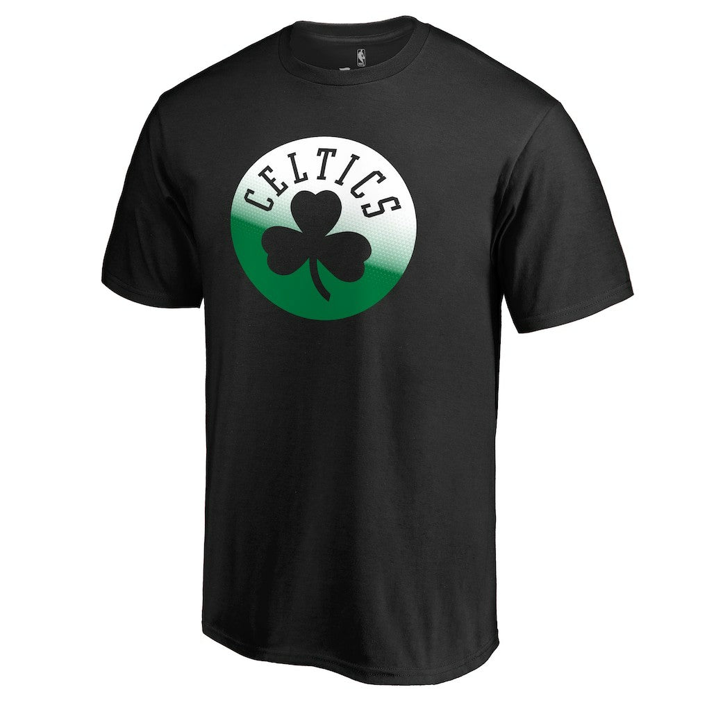 Boston Celtics Gradient Logo T-Shirt Black