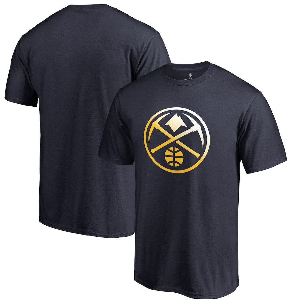 Denver Nuggets Gradient Logo T-Shirt Navy